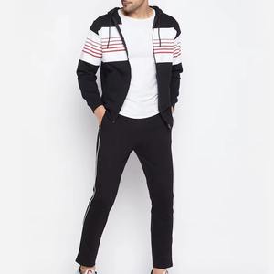 Ensemble survêtement homme streetwear imprimé à prix abordable, tissu confortable à séchage rapide, pantalon de survêtement et sweat à capuche - Product Image 5