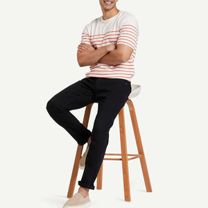 Jeans droits pour hommes avec logo imprimé personnalisé - Prix de gros, haute qualité, Spandex/Coton, tailles personnalisées - Product Image 3