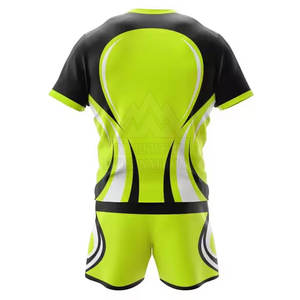 Personalizado Cómodo Transpirable Secado Rápido Rugby Uniforme Último Estilo Ropa Deportiva Conjunto para Ropa de Fútbol - Product Image 3