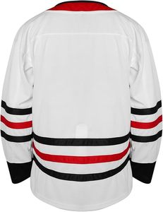 เสื้อฮอกกี้น้ำแข็งสำหรับผู้ชาย ผ้าโพลีเอสเตอร์ 100% น้ำหนัก 160 กรัม พิมพ์ลายด้วยเทคนิคซิลค์สกรีน - Product Image 2