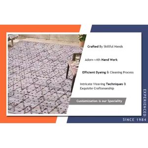 Nouveaux tapis en jute faits à la main, magnifiquement conçus, tendance, pour la décoration intérieure et extérieure, tapis brodés, vente à prix réduit - Product Image 6