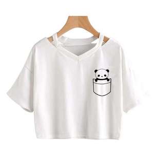 T-shirts T-shirts de gymnastique pour femmes en vrac T-shirts d'été pour femmes à imprimé personnalisé pour l'extérieur - Product Image 6