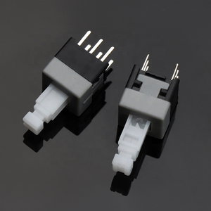 Dirui Membrane Tactile Switch Push Button Switch Round <b>Square</b> LED <b>Key</b> for Home Appliance Industrial Control PCB Mounting - Product Image 4