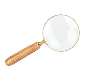 Loupe optique portative avec des aides de lecture de bureau en métal de corne de buffle pour les jeunes personnes âgées et les collectionneurs fabriqués en Inde - Product Image 4