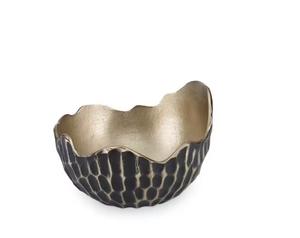 Ensemble de 2 bols de service modernes pour la maison, hôtel, restaurant, dattes, fruits, couleur argent, plat à salade et plateau en métal au design moderne - Product Image 4