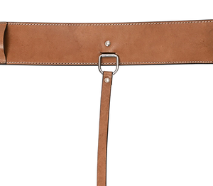 Accesorio de ropa ecuestre personalizable de piel Premium Western Horse Cinch Flank Back Girth para equitación occidental - Product Image 2