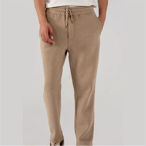 Pantalons pour hommes délavés nouvelle mode pantalons rétro couleur unie taille élastique cordon de serrage pantalons de survêtement pour hommes et pantalons personnalisés - Product Image 6