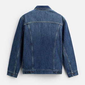 <b>Light</b> Color New Design Fashionable <b>Men's</b> High Quality Custom Denim <b>Jacket</b> <b>Men's</b> Plain Hot Selling Winters Denim <b>Jacket</b> For <b>Man</b> - Product Image 4