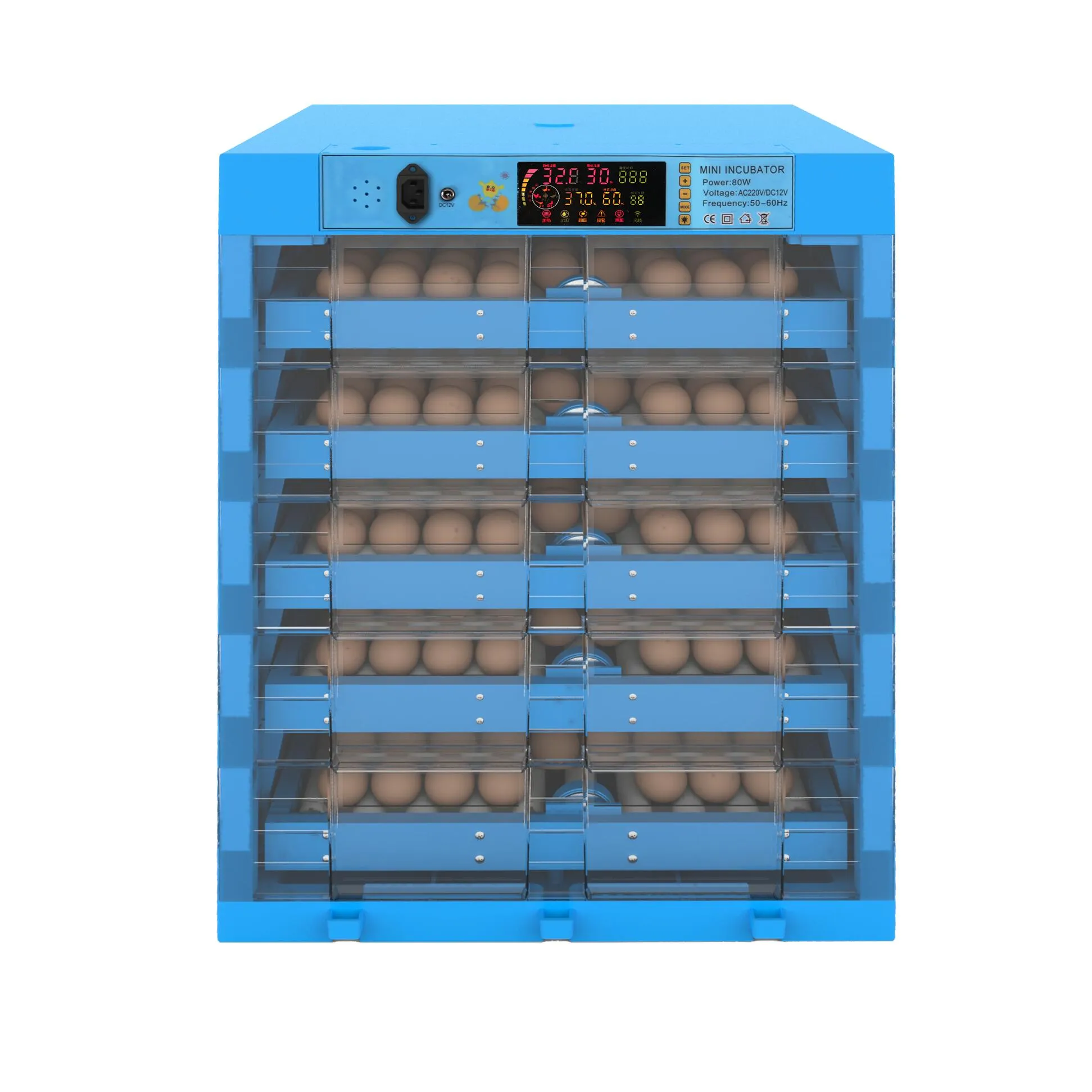自動300卵インキュベーター孵化卵