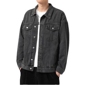 Chaqueta vaquera personalizada al por mayor de fábrica de alta calidad, ropa de hombre, chaqueta vaquera informal deportiva para hombre - Product Image 1