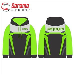 Sudadera con Capucha Personalizada con Cremallera Completa, Impresión por Sublimación, Estilo Urbano, Sudadera con Capucha para Hombre con Cremallera Completa - Product Image 2