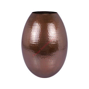 Florero de metal de lujo para decoración del hogar y fiesta, florero de color antiguo, precio minimalista - Product Image 1