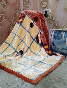 Manta de Visón de Doble Capa de Calidad Superior, Manta de Lujo Sólida para Invierno, Manta de Cama Cálida y Acogedora de Poliéster de Alta Calidad - Product Image 4