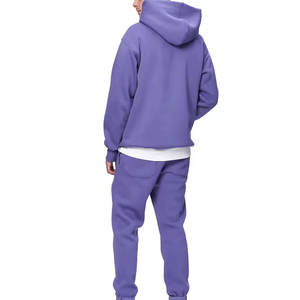 Venta caliente nuevo diseño Color sólido hombres bordado impreso chándal 100% algodón transpirable secado rápido precio de fábrica al por mayor - Product Image 2