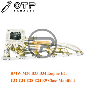 OTP Tuyau D'échappement Pour 3mm Épaisseur SUS304 BM * M30 B35 B34 Moteur E30 <span class=keywords><strong>E32</strong></span> E34 E28 E24 E9 Tur bo Collecteur 530i 535i <span class=keywords><strong>730i</strong></span> 735i - Product Image 3