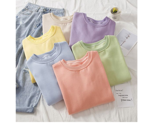 T-shirt tricoté surdimensionné à épaules tombantes de haute qualité pour homme, en coton respirant, grande taille, écologique, infroissable et à séchage rapide - Product Image 2