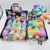 Jouet Squishy en PU en forme de bâtonnet de glace, à remontée lente, anti-stress, sensoriel, emballé individuellement, boîte de présentation, 14 ans