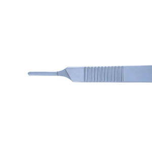 Lame de scalpel manuelle en acier inoxydable de style moderne, manche de haute qualité, instruments chirurgicaux réutilisables en argent pour la chirurgie générale - Product Image 6