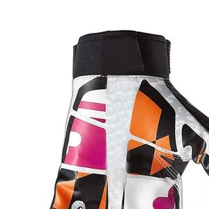 Gants de football américain pour adultes, best-seller en gros, légers, respirants, en cuir, paume adhérente, ajustables, doigts entiers, crochet - Product Image 4