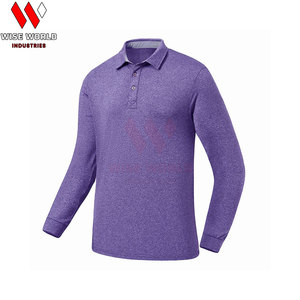 Camiseta de Manga Larga de Algodón Transpirable de Color Sólido Personalizada Más Vendida para Hombre, Ropa de Calle, Compresión, Manga Larga, Elegante - Product Image 3