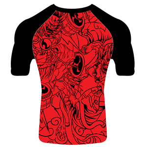 เสื้อรัดกล้ามเนื้อผู้ชายแบบสั่งทำ OEM ขายส่ง เสื้อชั้นในออกกำลังกาย โพลีเอสเตอร์ แรชการ์ด ฟิตเนส แขนยาว แห้งเร็ว - Product Image 2