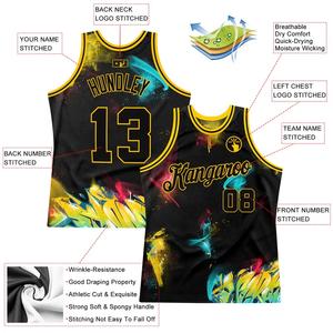 OEM Customized Basketball Uniforms for Adults Sublimated Print <b>Moisture</b> <b>Wicking</b> Material Team Apparel - Product Image 1