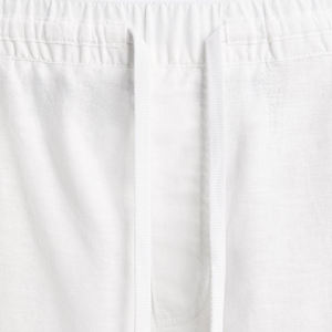 Respirant printemps et automne nouveaux hommes décontracté lin coton pantalon couleurs unies léger personnalisé coton lin pantalon - Product Image 4