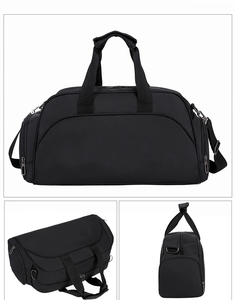 Bolsa de gimnasio con estampado personalizado 2025, bolsa de viaje de nailon con bolsillo húmedo y compartimento para zapatos para mujeres y hombres, deportes de entrenamiento - Product Image 2
