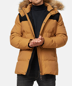 Chaqueta de Invierno para Hombre, Nueva, de Alta Calidad, Hecha a Medida, Chaqueta Acolchada, Ligera, con Cierre - Product Image 1