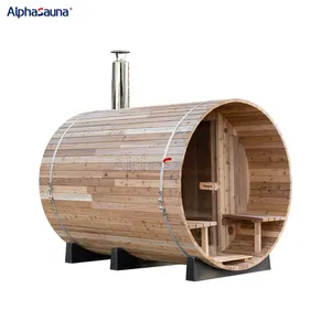Barril de sauna ao ar livre com aquecedor elétrico/fogão queimador para vendas quente fonte de fábrica