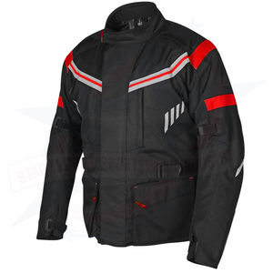 Blouson de moto Cordura imperméable à logo personnalisé veste en textile coupe-vent d'hiver et d'été avec techniques imprimées - Product Image 3