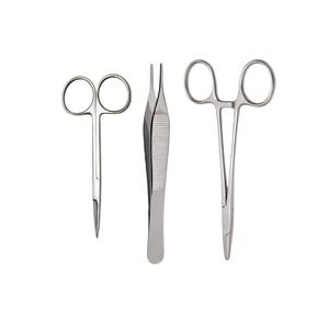 Instrumentos Quirúrgicos Manuales de Acero Inoxidable Reutilizables de un Solo Uso: Pinzas Adson, Tijeras Iris, Portaagujas Mayo Hegar - Product Image 5
