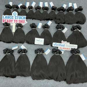 2025 produit chaud grande vente flash extension de cheveux vietnamiens crus trame de paquet droit naturel non traité en Stock pleine longueur - Product Image 3