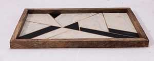 ถาดเสิร์ฟไม้ทันสมัย - Product Image 6
