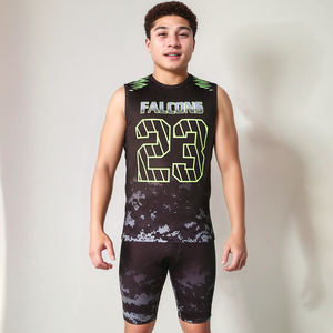 Transpirable Adultos 7 en 7 Uniforme de fútbol 10 Sets MOQ Impreso Tallas grandes Último diseño 100% Poliéster - Product Image 2