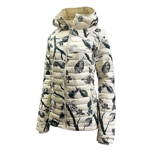 Chaqueta acolchada para mujer de diseño moderno, con logotipo personalizado, tela transpirable, cierre completo con cremallera y relleno de algodón. - Product Image 1