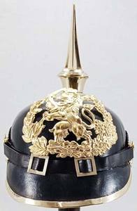 New Condition Roman German Prussian Helmet Imperial German Pickelhaube Leather Craft for Men Wholesale Price - Product Image 3