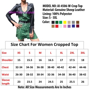 Top corto de manga larga OEM para mujer, camisa corta de cuero con estampado vintage transpirable de talla grande para primavera - Product Image 6