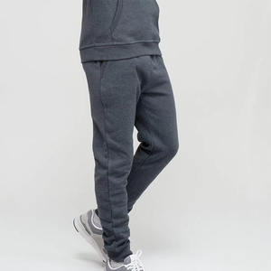 ชุดวอร์มสีเทาเข้มพร้อมเชือกผูกและฮู้ดสำหรับผู้ชายผลิตตามสั่งคุณภาพสูง - Product Image 5