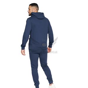 ชุดวอร์มผ้าฝ้าย100% สำหรับผู้ชายกางเกงวอร์มพิมพ์ลายด้านล่างโลโก้ตามสั่ง - Product Image 2