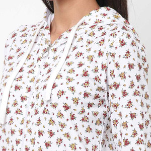Sudadera con capucha para mujer 100% algodón o poliéster transpirable fácil de lavar venta completa Sudadera con capucha de poliéster o algodón - Product Image 3