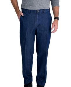 Pantalon en jean décontracté pour homme de qualité supérieure, coupe classique, vêtements décontractés, tissu en jean, pantalon en jean pour homme - Product Image 1