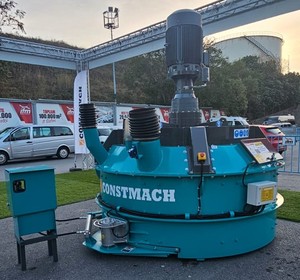 Mezclador planetario de cemento de hormigón de calidad superior Nueva condición con motor de motor y componentes de núcleo de bomba Dischar manual - Product Image 2