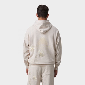 Conjunto corto de 2 piezas transpirable de fabricación OEM, conjunto corto de Sudadera con capucha de secado rápido para hombre a la moda, conjunto corto con logotipo personalizado al por mayor - Product Image 2
