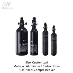 Cylindre de pistolet à Air en aluminium, cylindre en Fiber de carbone pour le tir de pistolet à Air - Product Image 2