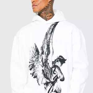 Survêtement décontracté personnalisé en coton uni, design réversible, doublure en polaire, tissu respirant, style streetwear tendance - Product Image 4