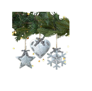 Christmas Gift Customize Metal <b>Ornaments</b> Decoration Custom Home Pendant Hanging X Mas <b>Tree</b> <b>Ornament</b> for Festive Decor - Product Image 1