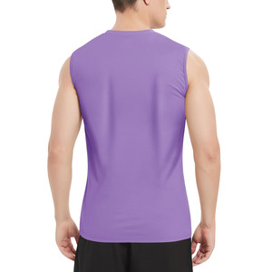 Débardeurs de sport personnalisés Débardeurs et débardeurs de fitness pour hommes Débardeurs vierges sans manches en tricot pour le sport - Product Image 5