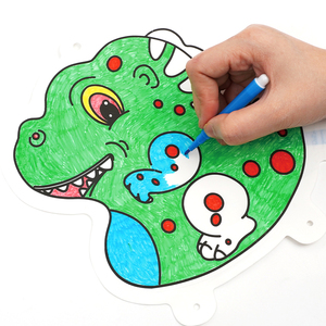 Kit de pintura <span class=keywords><strong>3D</strong></span> Globo de papel inflable Dinosaurio Kit de globo para colorear con bolígrafos de color para niños - Product Image 6