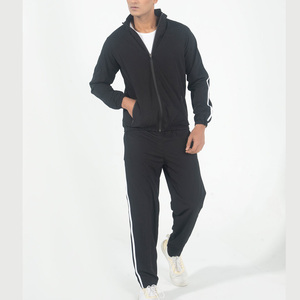 Chándal transpirable para hombre, venta al por mayor, ropa deportiva para correr, entrenamiento de gimnasia y ropa deportiva para exteriores - Product Image 1